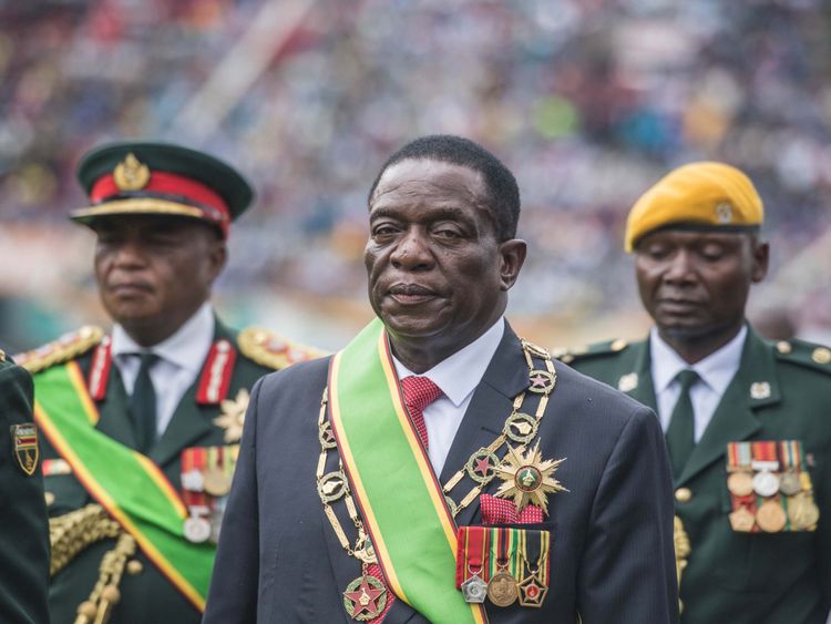  Emmerson Mnangagwa 