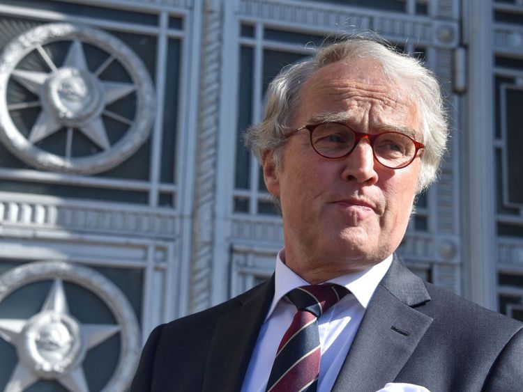  Ambassadeur d'Allemagne en Russie Ruediger Von Fritsch 