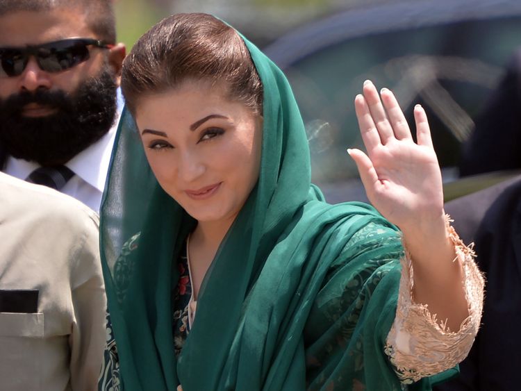  La fille de l'ancien Premier ministre Nawaz Sharif, Maryam Nawaz, a également été empêchée de se rendre à Londres 