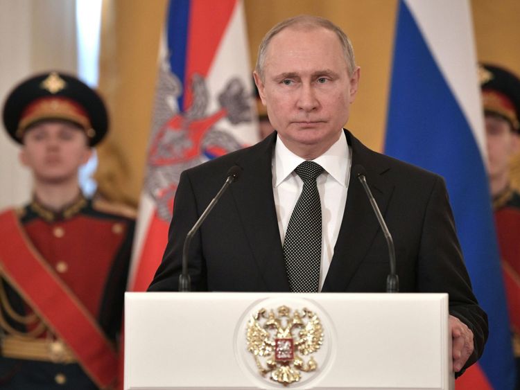  Le président russe Vladimir Poutine 