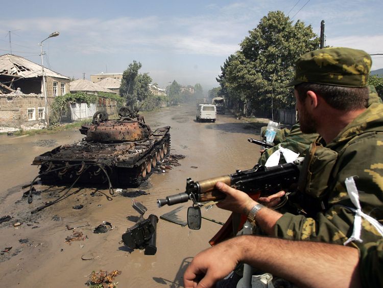  La Russie a envahi la Géorgie en 2008 
