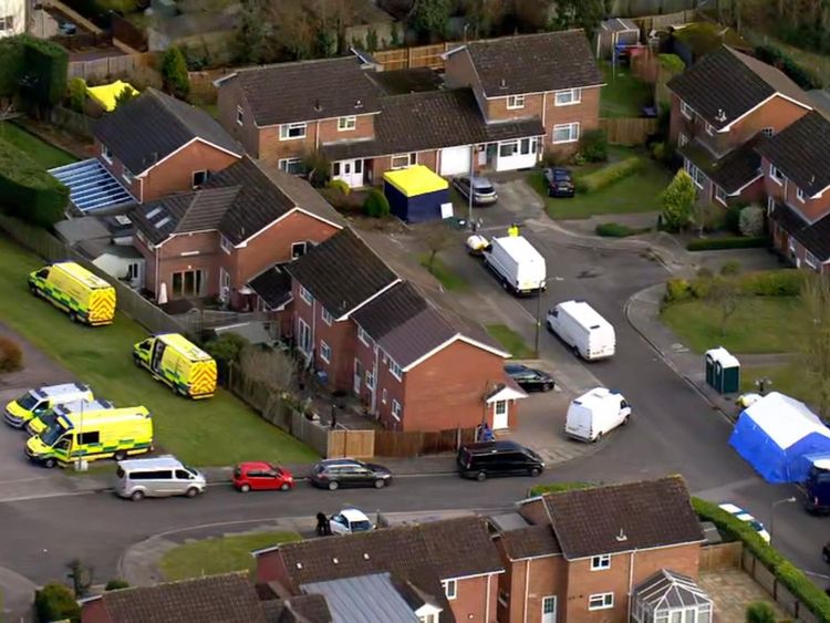  Police chez Sergei Skripal 