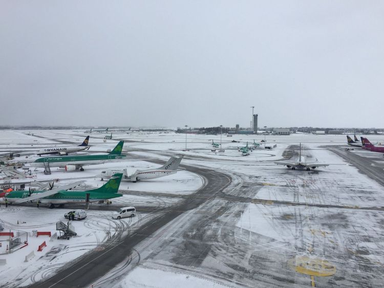 . effectivement été fermé. Pic: DublinAirport 