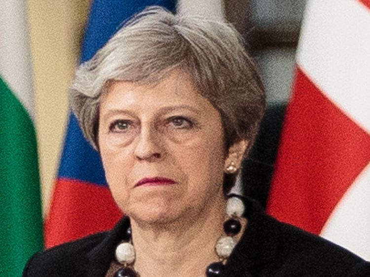  BRUXELLES, BELGIQUE - MARS 23: Premier ministre britannique steresa May arrive au Conseil de l'Union européenne le dernier jour des dirigeants du Conseil européen Theresa May a convaincu les dirigeants de l'UE de blâmer la Russie pour l'attaque de Salisbury </span><br />
      </figcaption></figure>
</div>
<p> Le ministre irlandais des Affaires étrangères, Simon Coveney, a révélé plus tard que son pays procéderait à une "évaluation de la sécurité" </span><br />
        <span class=