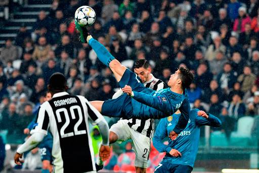 Ronaldo quitte le monde du football après un coup de pied outrageux contre la Juventus