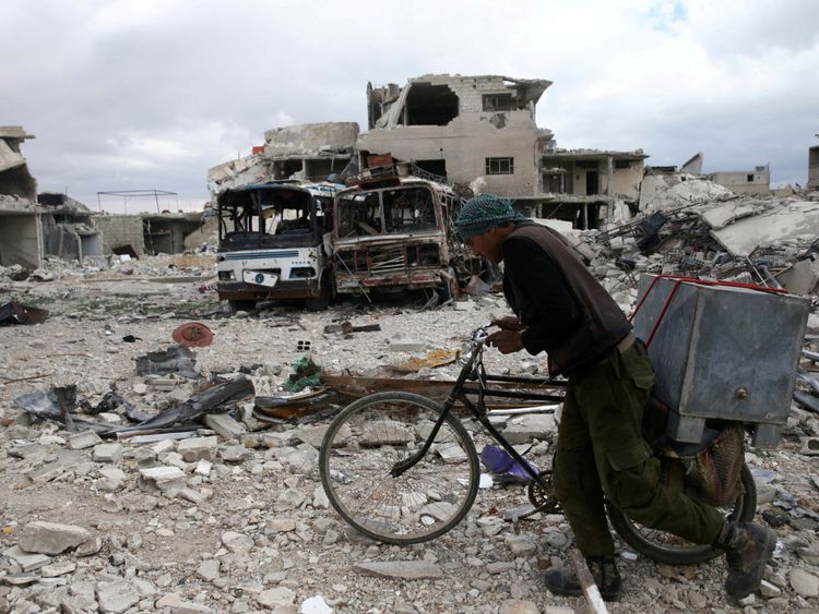  Le régime syrien a été accusé d'avoir perpétré plusieurs attaques chimiques à Douma 