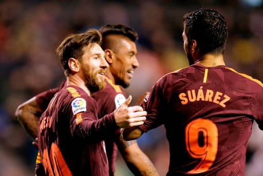 MONTRE: Magi messi sacs hat-trick que Barcelone décrocher LaLiga et reléguer Deportivo La Corogne