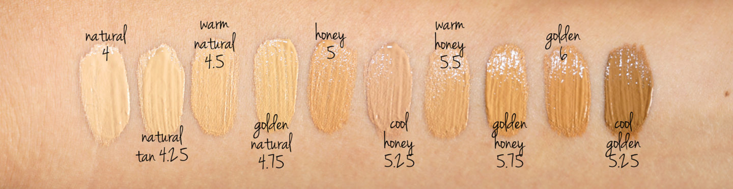 peau de Bobbi Brown Long-We Nuancier de base Natural 4, Tan naturel 4,25, Naturel chaud 4,5, Naturel doré 4,75, Miel 5, Miel frais 5,25, Miel chaud 5,5, Miel doré 5,75, Or 6, Or frais 6,25 