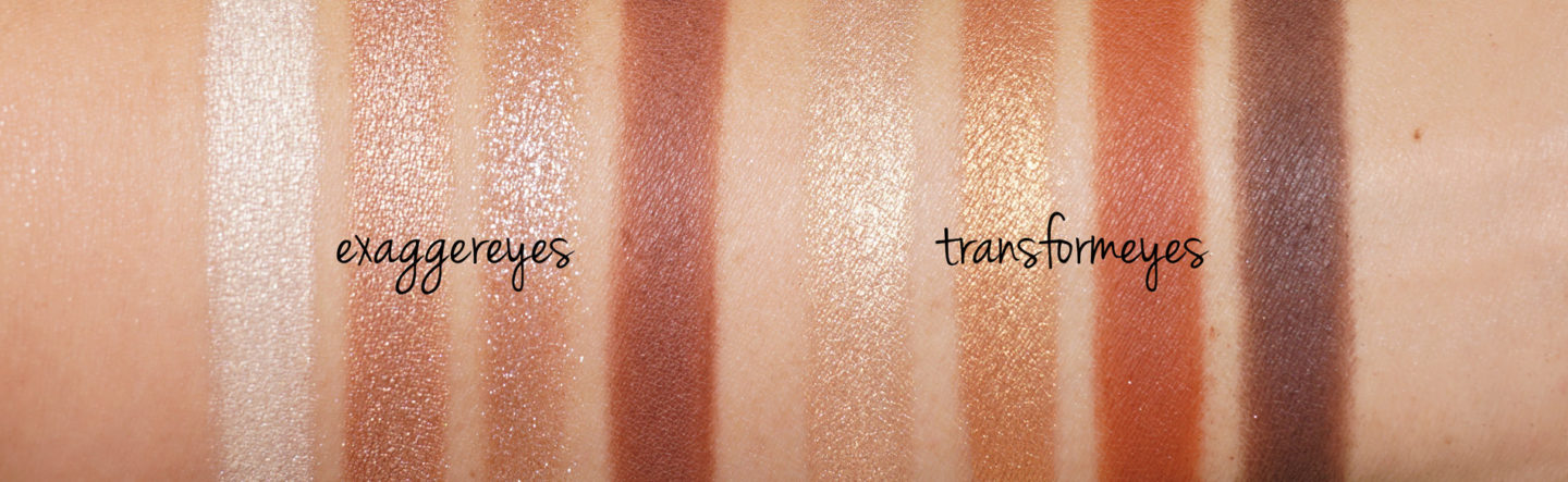  Charlotte Tilbury Exaggereyes et Transformeyes Palette d'ombres à paupières nuancées 