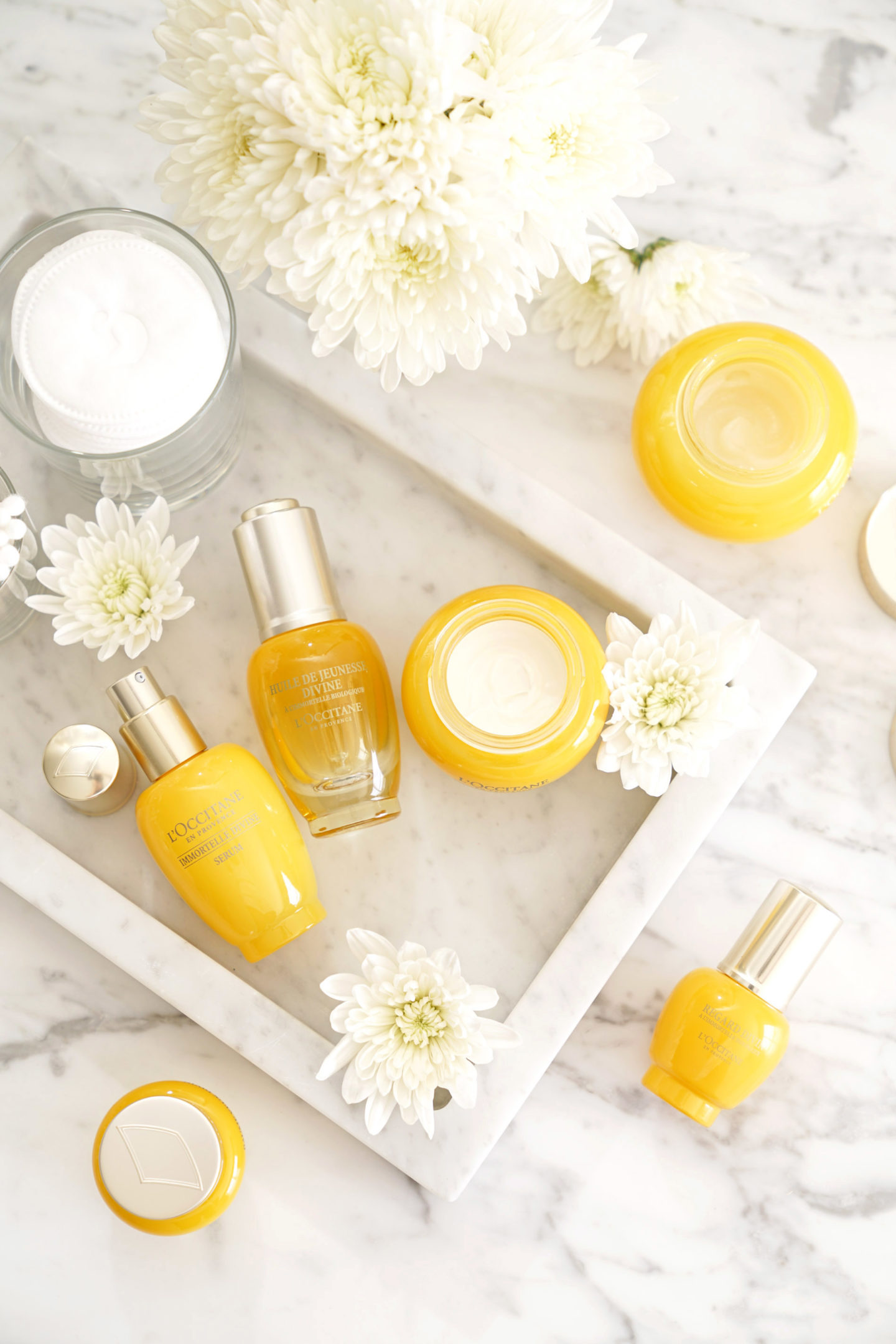  L'Occitane Immortelle Collection de soins de la peau divine 