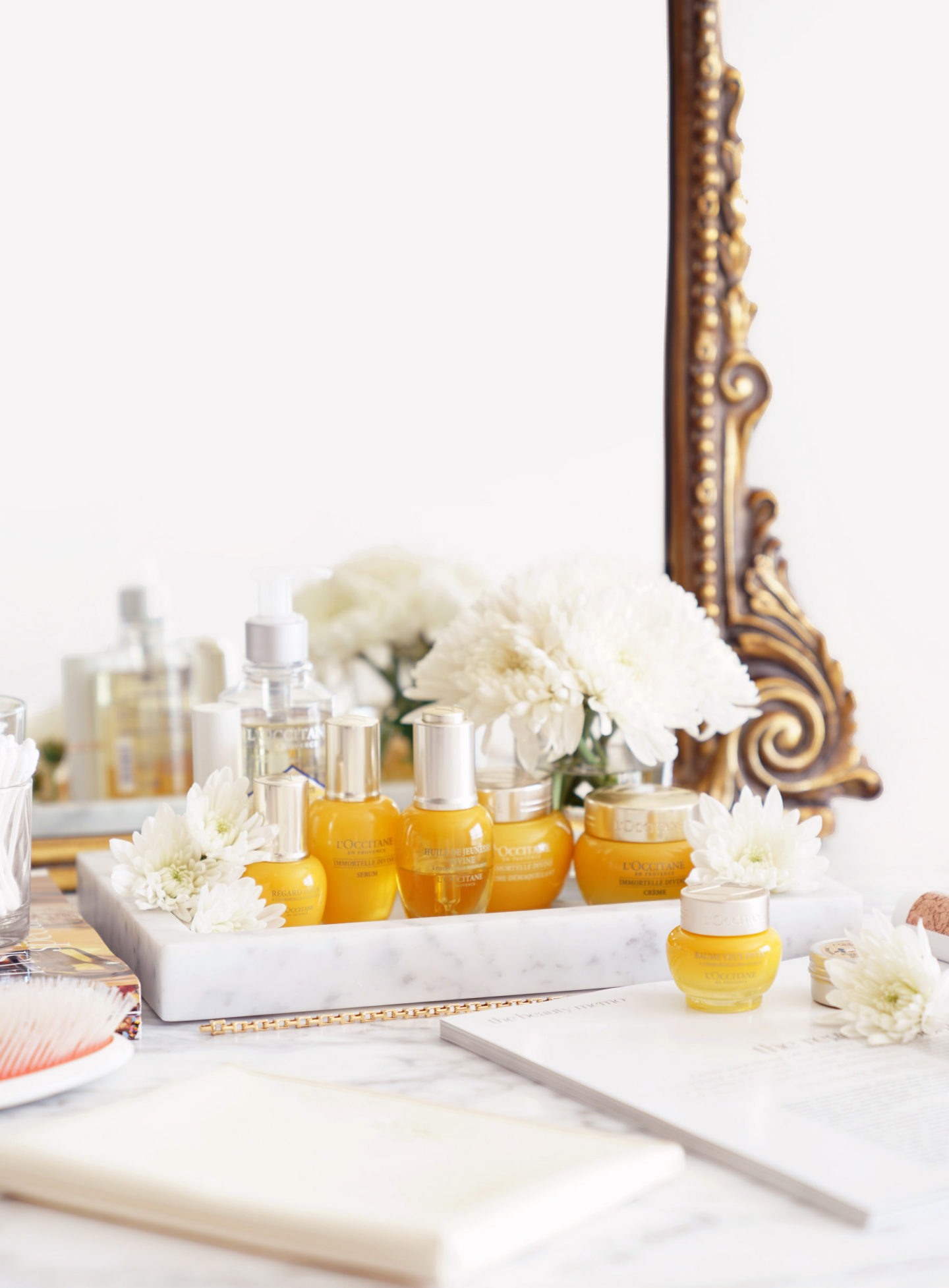  Collection L'Occitane Immortelle Divine Skincare pour une peau éclatante 