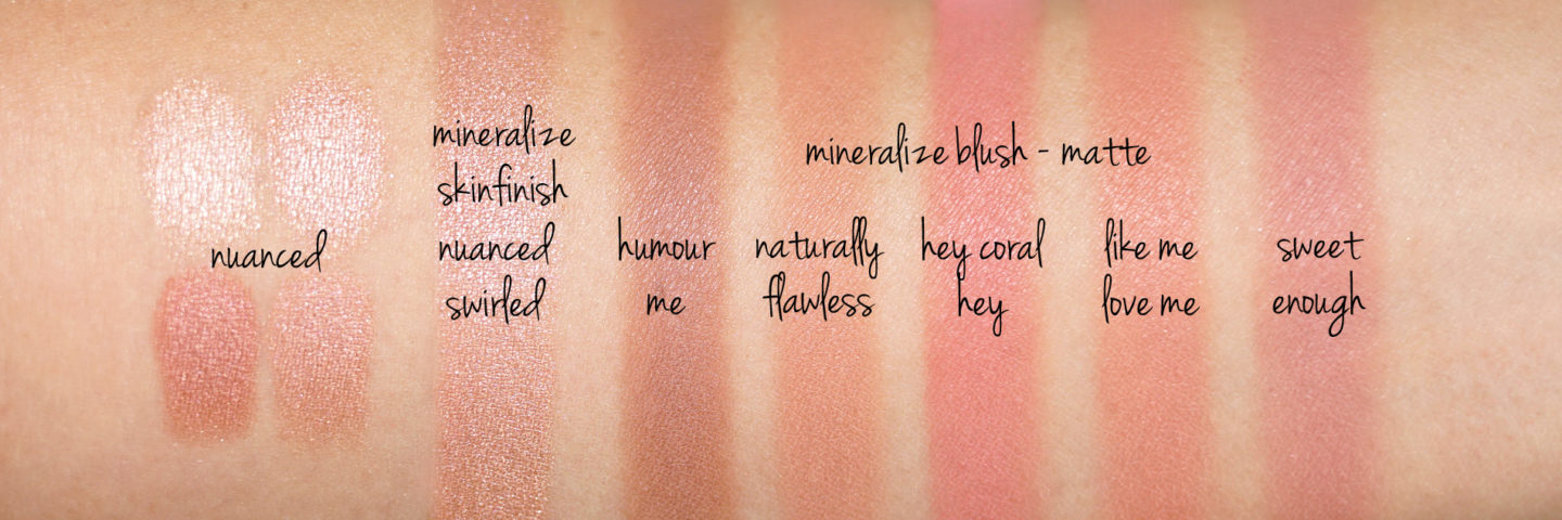  MAC Mineralize Skinfinish Nuancé Et Minéralisé Matte Blushes 