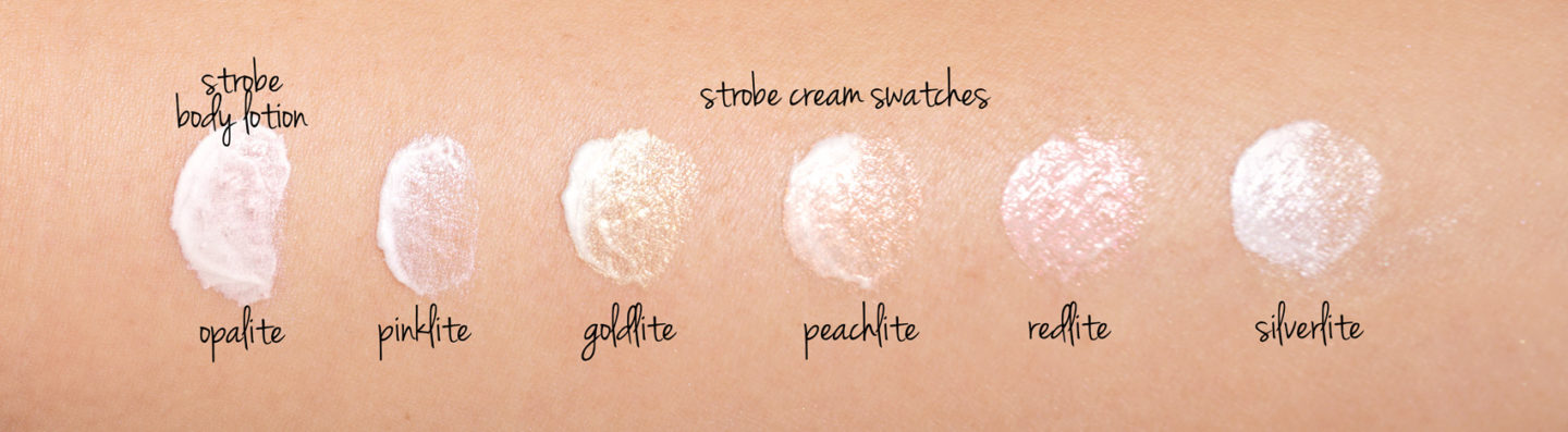  MAC Strobe Body Lotion dans Opalite vs Strobe Crème 