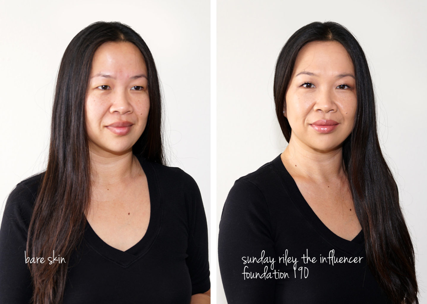  Sunday Riley La Fondation Influencer 190 swatched 