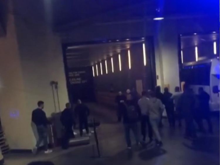  Khabib Nurmagomedov, le rival de McGregor, était dans le bus. Pic: Instagram / Felice Herrig 