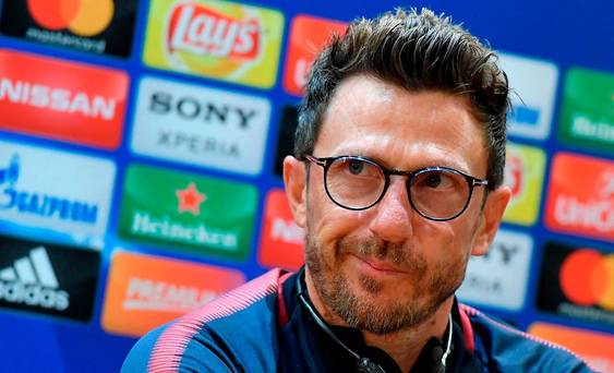 L'entraîneur de la Roma, Eusebio di Francesco, estime que son équipe a assez de passion pour un autre "miracle"