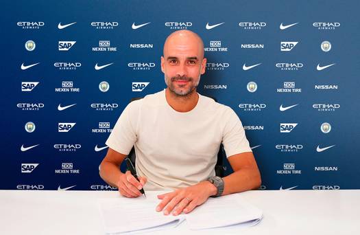 Pep Guardiola signe une nouvelle extension de contrat avec les champions de Manchester City