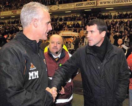 Mick McCarthy ouvre une réunion privée et une tasse de thé chez Roy Keane avant la première réunion de gestion
