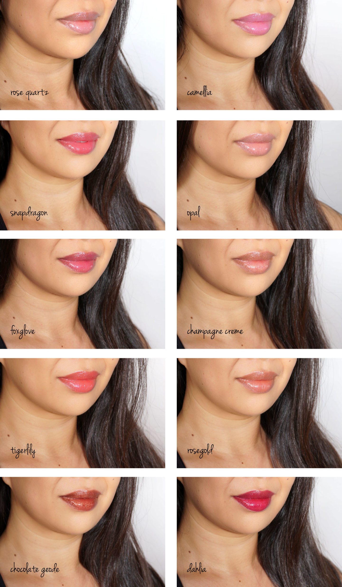  Becca Glow Lip Gloss échantillons 