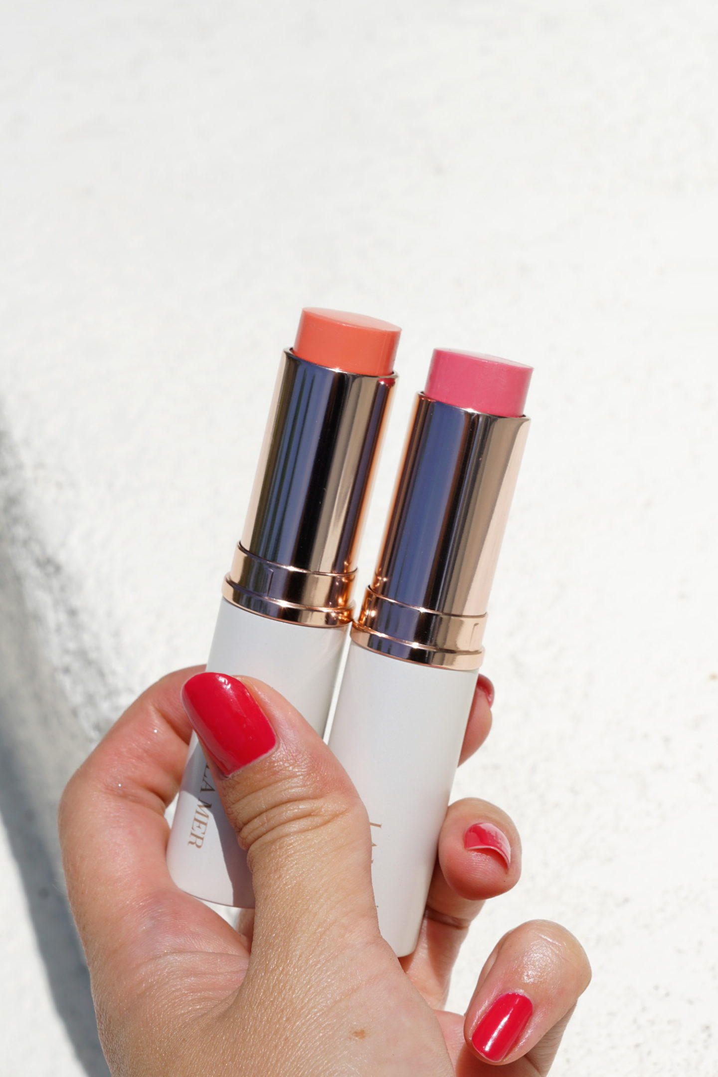 La Mer Lèvres et Joues Glow Review Swatches 