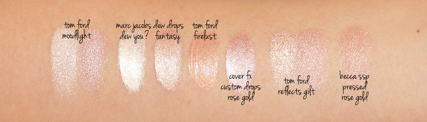  Marc Jacobs Gouttes de rosée Comparaison de Fantasy Swatch 
