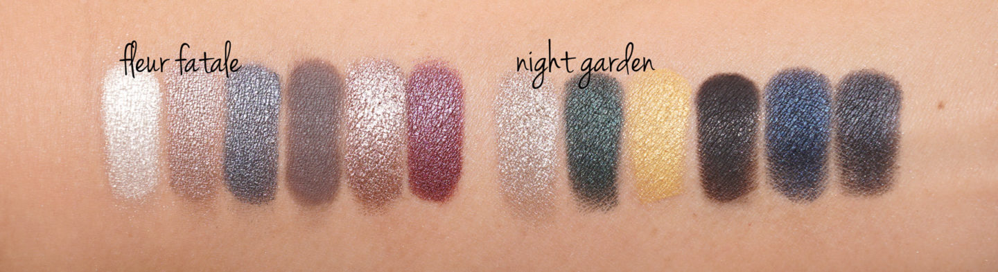  NARS x Erdem Étranges Fard à paupières Fleurs Palettes Fleur Fatale et Nuages ​​de nuit 