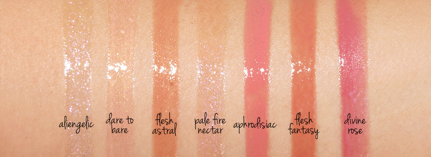  Pat McGrath Labs LUST: Gloss Swatches Neutres 