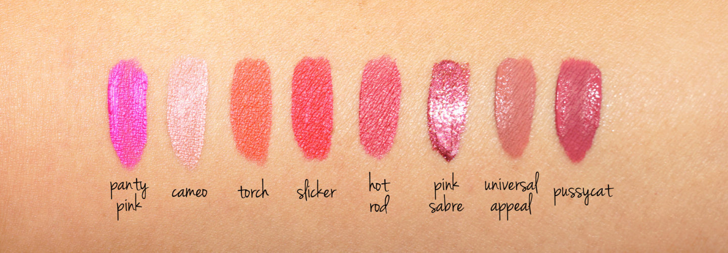  Laque à Lèvres Extrême et Vernis à Lèvres Tom Ford Review + Nuancier Panty Pink, Camée, Torche, Slicker, Hot Rod, Sabre Rose, Appel Universel, Pussycat 