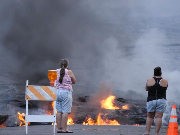  Hannah Thomas-Peter témoin de la destruction de Kilauea 