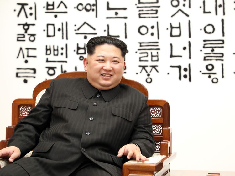   Le dirigeant nord-coréen Kim Jong Un 