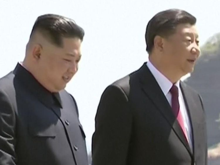  Kim Jong Un rencontre Xi Jinping 