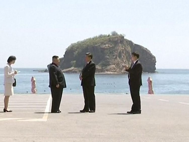  Kim Jong Un rencontre Xi Jinping 