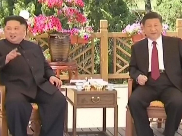  Kim Jong Un rencontre Xi Jinping 