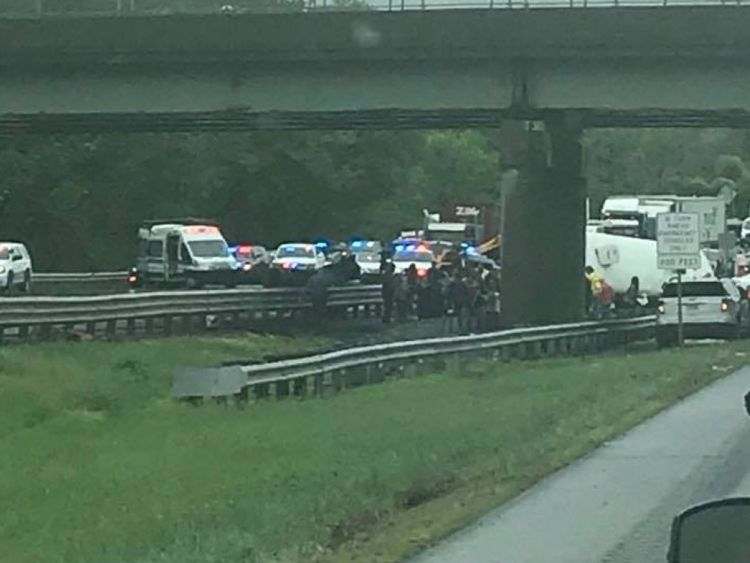  Services d'urgence sur les lieux de l'accident 