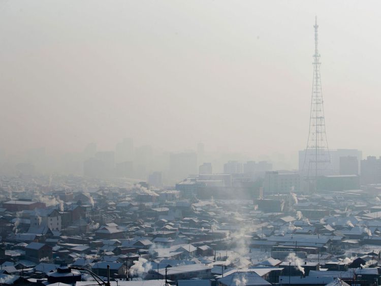  Ulaanbaatar était la ville la plus polluée du monde en 2016 