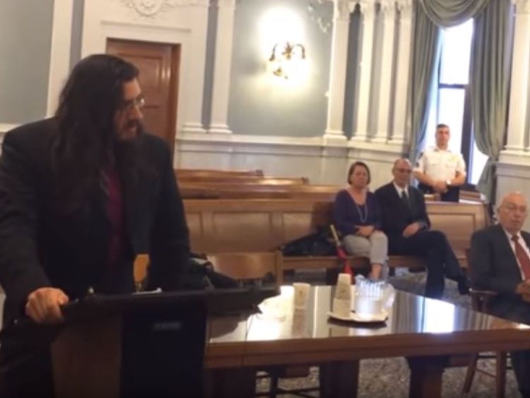  L'homme de 30 ans s'est représenté devant le tribunal Pic: syracuse.com 