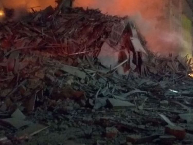  La tour a été occupée par des sans-abri 