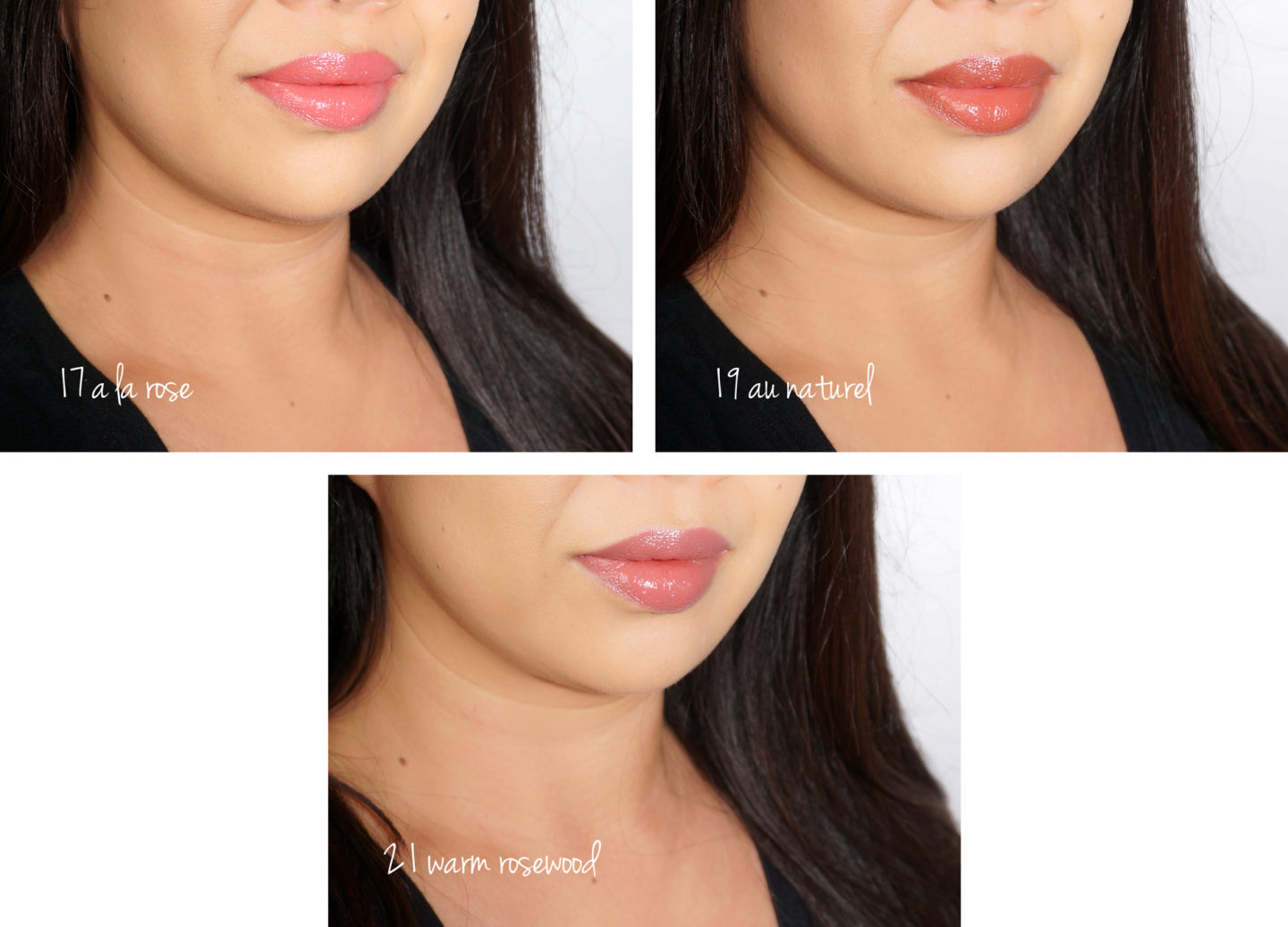  Crayon Chanel Le Rouge A La Rose, Au Naturel, Palissandre Chaud 