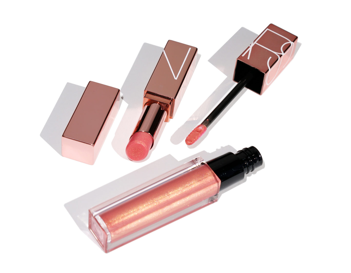  Nars Baume à lèvres Orgasm Afterglow et laque à lèvres Full Vinyl 