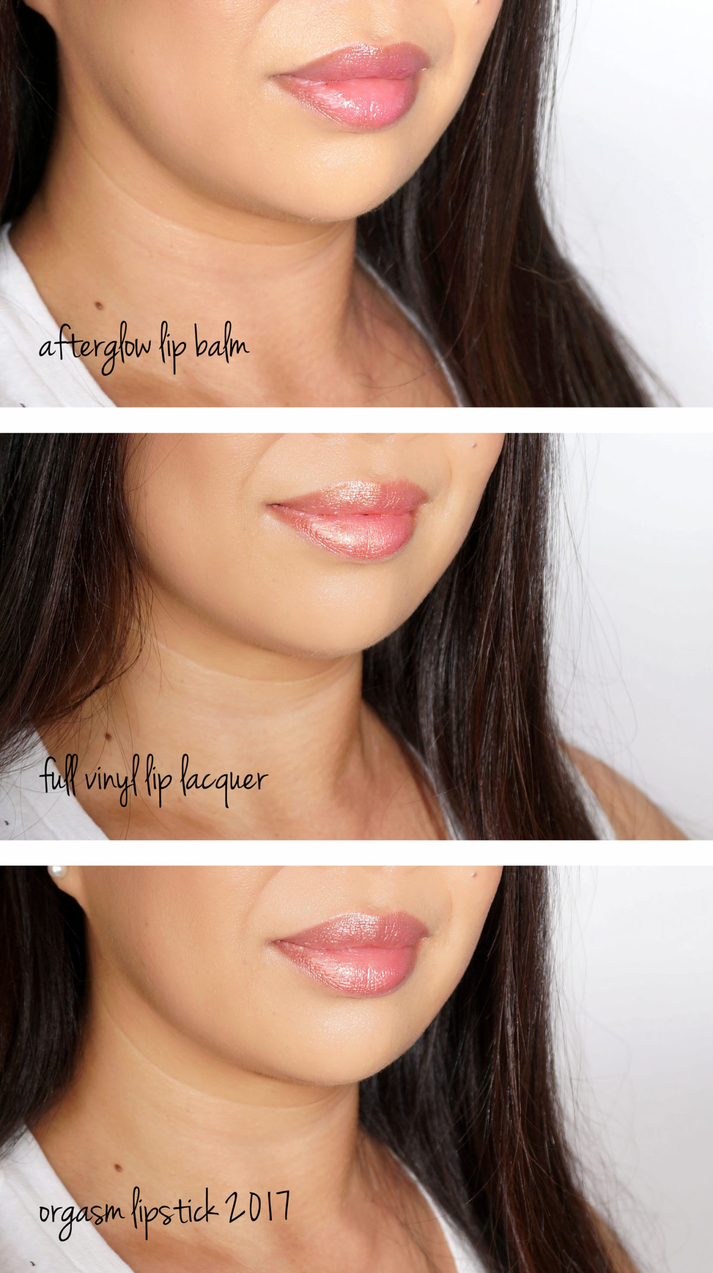  Nars Baume à lèvres après-rasage Orgasm et vernis à lèvres en vinyle 