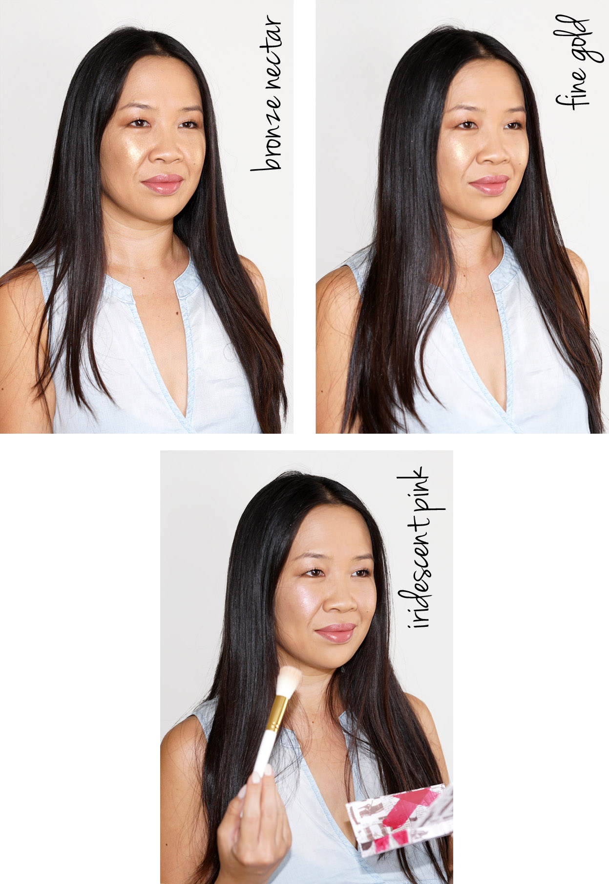 Pat McGrath Labs Fétichisme de la peau Sublime Highlighting Trio look beauté | Le livre de beauté