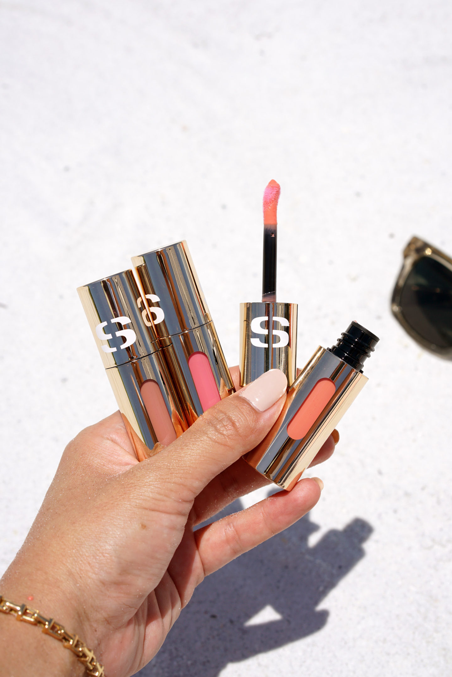  Sisley Phyto-Lip Delight Cool, Pretty et Sweet swatches 