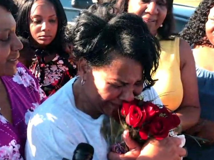  Alice Johnson a été accueillie par sa famille à sa sortie de prison 