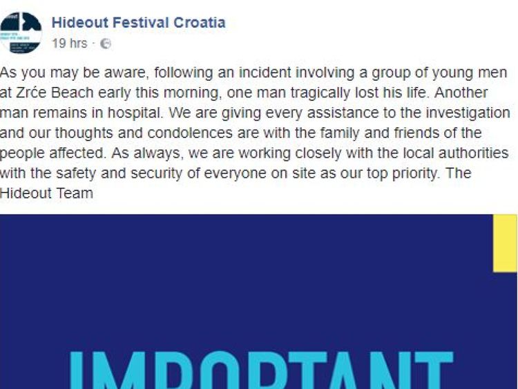 Un homme a été arrêté suite au meurtre sur la plage de Zrce
