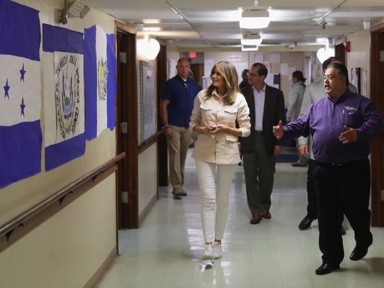 La Première Dame a exprimé sa préoccupation au sujet des séparations