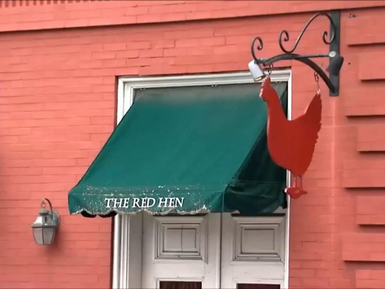 Sarah Huckabee Sanders a été invité à quitter The Red Hen à Lexington, en Virginie