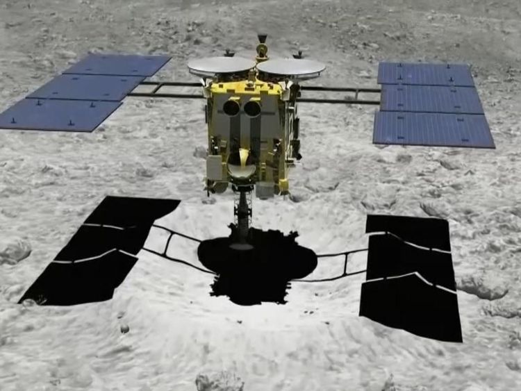 Le vaisseau spatial effectuera trois atterrissages sur l'image de l'astéroïde JAXA-Tokyo University / Handout 
