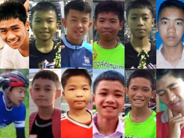 L'équipe de football thaïlandaise sauvée