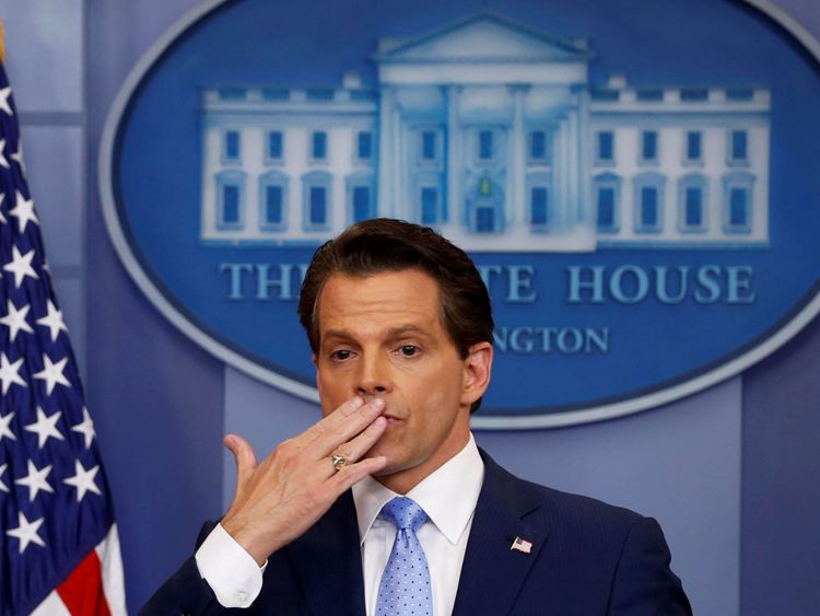 Anthony Scaramucci a été démis de ses fonctions après seulement 10 jours