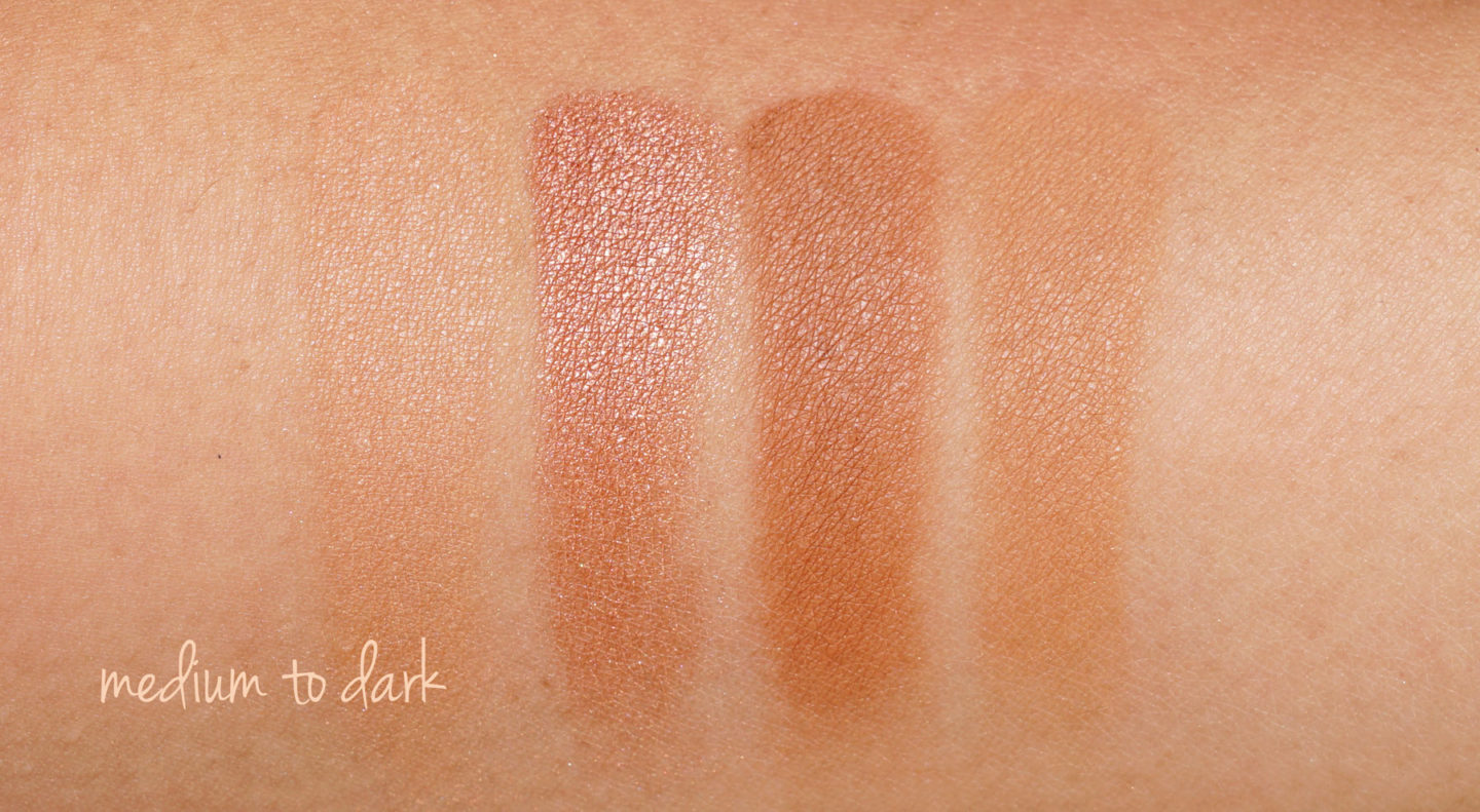 Becca Soyez un examen de la palette de lumière face Medium to Dark + Swatches | Le livre de beauté